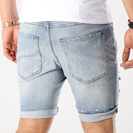 Gym king denim shorts top