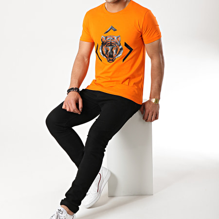 John H - Tee Shirt M-27 Orange