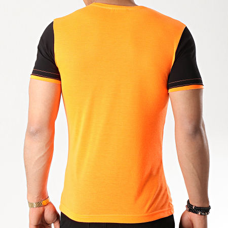 John H - Tee Shirt M-21 Orange Noir
