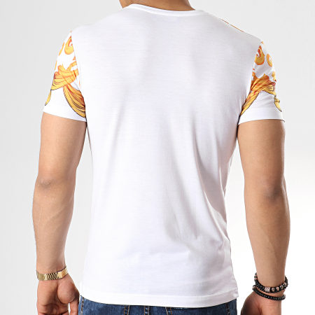John H - Tee Shirt M-6 Blanc Renaissance