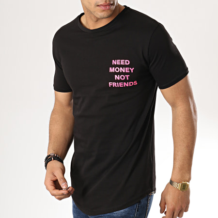 Uniplay - Tee Shirt Oversize KXT-20 Noir Rose