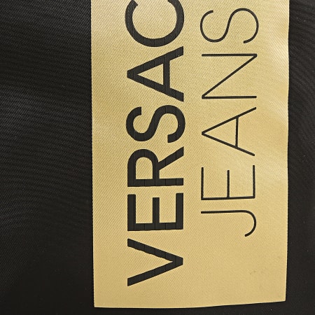 Versace Jeans Couture - Sacoche Linea Macrotag Dis 6 Noir Doré