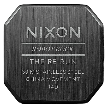 Nixon - Montre Re-Run A158-001 Noir