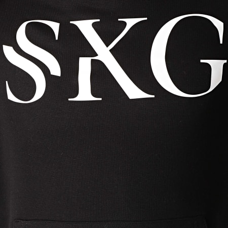 SKG - Sweat Capuche Logo Noir