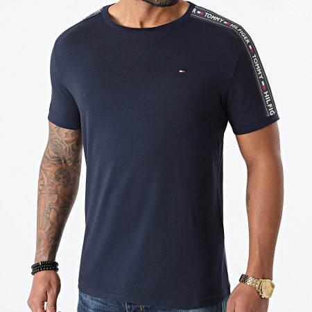 Tommy Hilfiger - Camiseta a rayas 0562 Azul marino