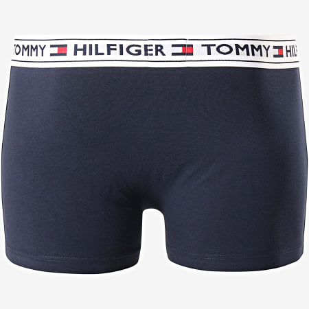 Tommy Hilfiger - Boxer Authentic 0515 Bleu Marine Blanc