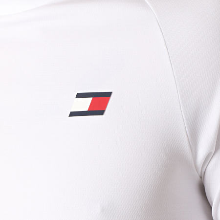 Tommy Hilfiger - Tee Shirt Back Logo 0055 Blanc