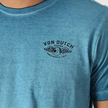 Von Dutch - Tee Shirt Gardy Bleu Ciel