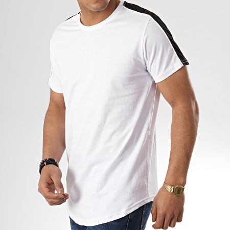Gov Denim - Tee Shirt Oversize A Bandes G18012 Blanc