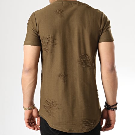 Classic Series - Tee Shirt Oversize 171039 Vert Kaki