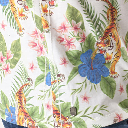 Tokyo Laundry - Tee Shirt Honolulu Blanc Floral