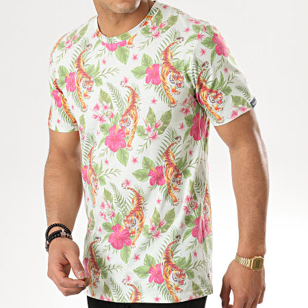 Tokyo Laundry - Tee Shirt Honolulu Vert Floral