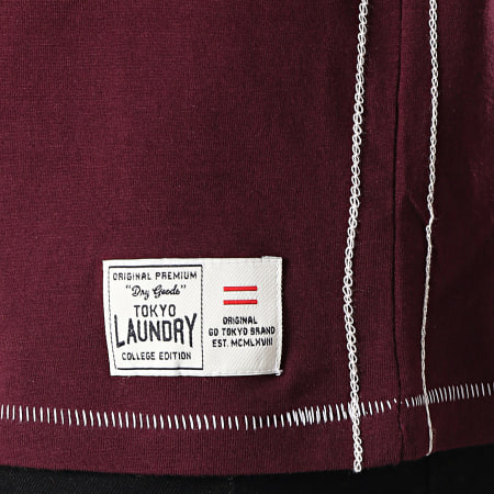 Tokyo Laundry - Tee Shirt Rookie Bordeaux