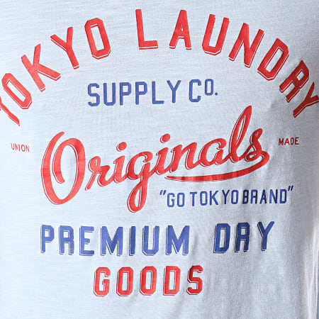 Tokyo Laundry - Tee Shirt Breakstone Bleu Clair