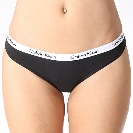 Calvin Klein - Lot De 3 Culottes Femme QD3588E Noir 