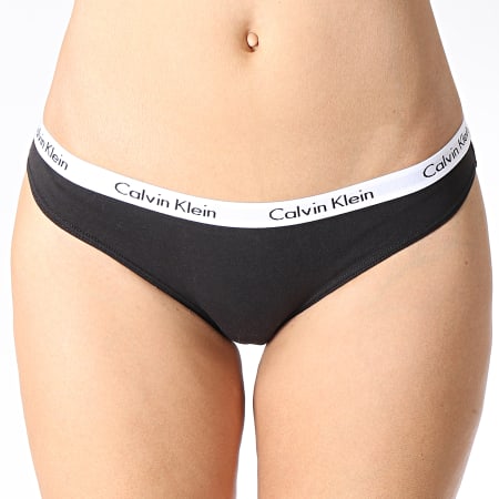 Calvin Klein - Lot De 3 Culottes Femme QD3588E Noir Blanc 