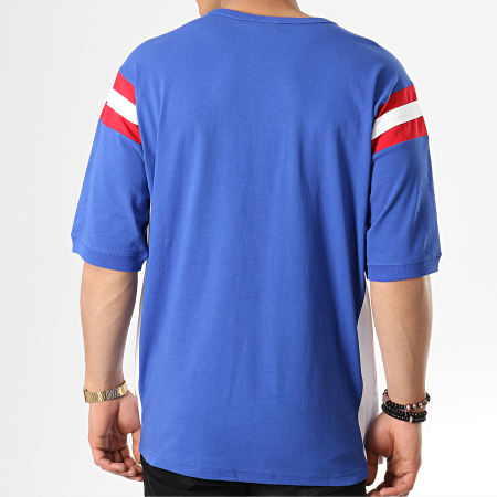 Champion - Tee Shirt 213056 Bleu Roi Rouge Blanc