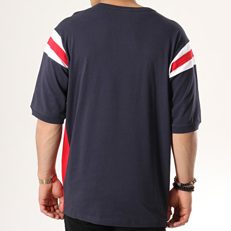 Champion - Tee Shirt 213056 Bleu Marine Rouge Blanc