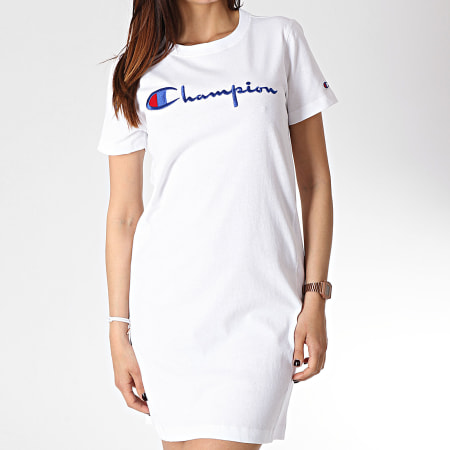 Champion - Robe Femme 111653 Blanc