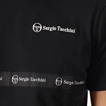Sergio Tacchini - Tee Shirt Original 37859 Noir