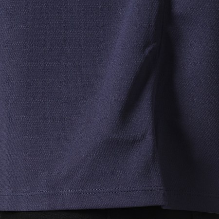 Tommy Hilfiger - Tee Shirt Colourblock 0002 Bleu Marine Blanc Jaune