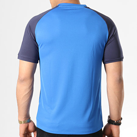 Tommy Hilfiger - Tee Shirt De Sport Avec Bandes Tape Detail 0003 Bleu Roi