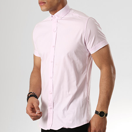 Classic Series - Chemise Manches Courtes 113 Rose