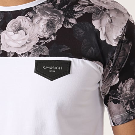 Gianni Kavanagh - Tee Shirt Oversize GKG001258 Blanc Floral