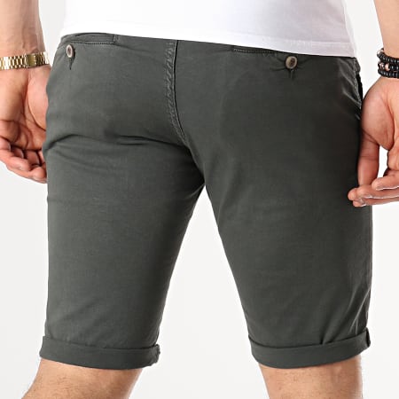 Paname Brothers - Short Chino Bogota Gris Anthracite