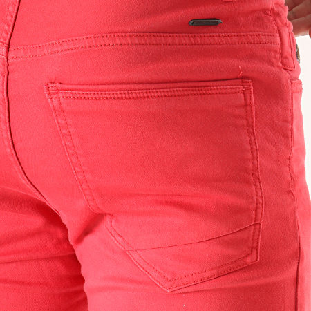 Paname Brothers - Short Jogg Jean Maldive Rouge