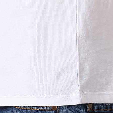 Esprit - Tee Shirt 049EE2K001 Blanc Vert Clair