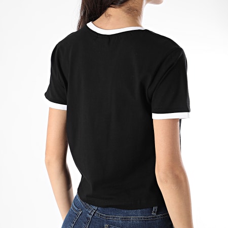 Fila - Tee Shirt Crop Femme Ashley 687088 Noir