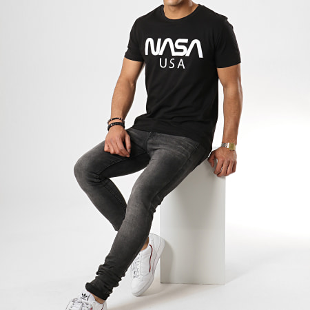 NASA - Tee Shirt USA Noir