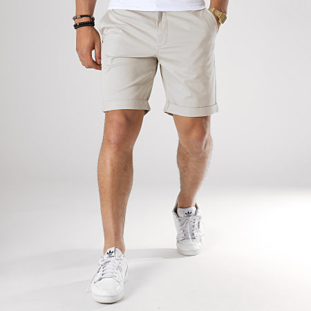 Selected - Short Chino Straight Paris Gris Clair