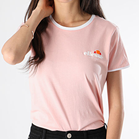 Ellesse - Tee Shirt Femme Uni 1074N Rose