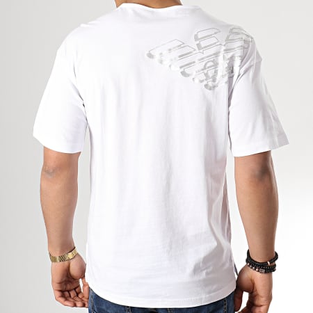 Emporio Armani - Tee Shirt 211812-9P460 Blanc Argenté