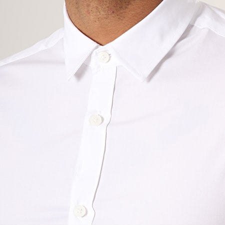 Only And Sons - Chemise Manches Courtes Alfredo Blanc