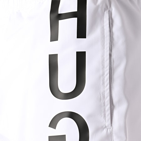 HUGO - Short De Bain Reverse Logo Gonave 50412381 Blanc