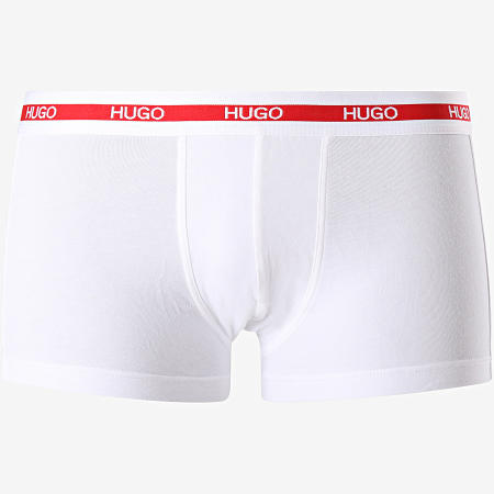 HUGO - Set di 2 boxer 50402260 Bianco Rosso