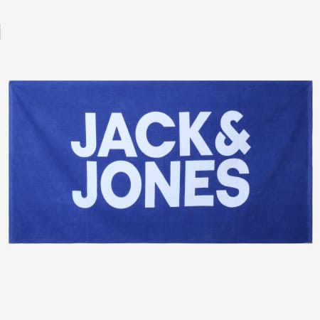 Jack And Jones - Serviette De Plage Summer Bleu Roi Blanc