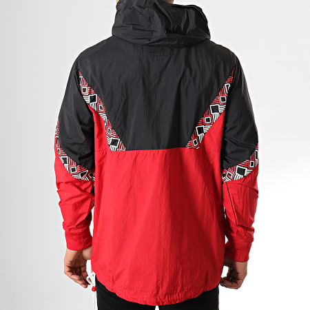 Mitchell and Ness - Veste Outdoor Team Colour Chicago Bulls Rouge Noir
