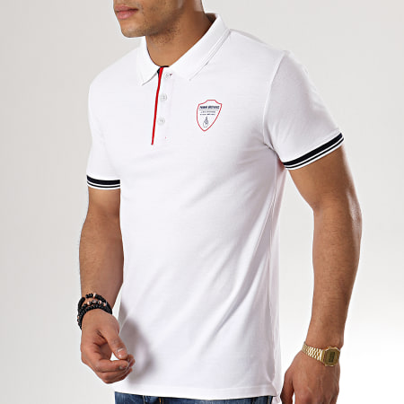 Paname Brothers - Polo Manches Courtes Pactol Blanc