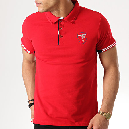 Paname Brothers - Polo Manches Courtes Pactol Rouge