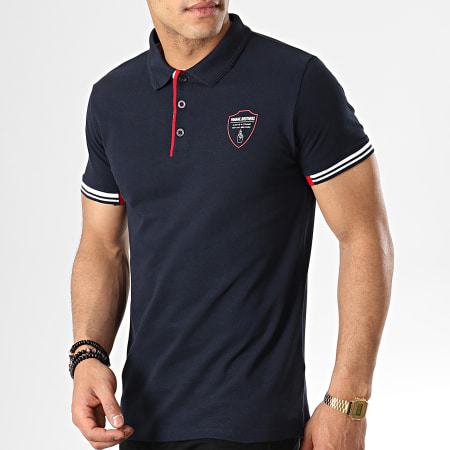 Paname Brothers - Polo Manches Courtes Pactol Bleu Marine