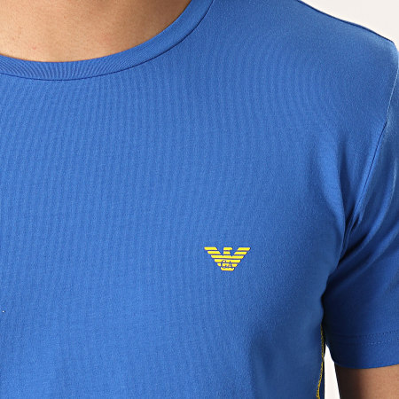 Emporio Armani - Tee Shirt Avec Bande 211813-9P462 Bleu Roi