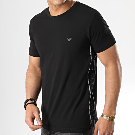 Emporio Armani - Tee Shirt Avec Bande 211813-9P462 Noir
