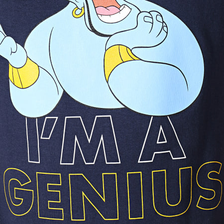 Séries TV et Films - Tee Shirt I'm A Genius Bleu Marine