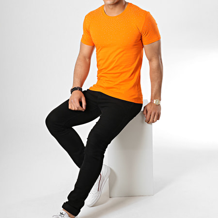 John H - Tee Shirt M-23 Orange