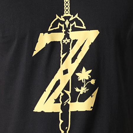 Nintendo - Tee Shirt Master Sword Z Noir
