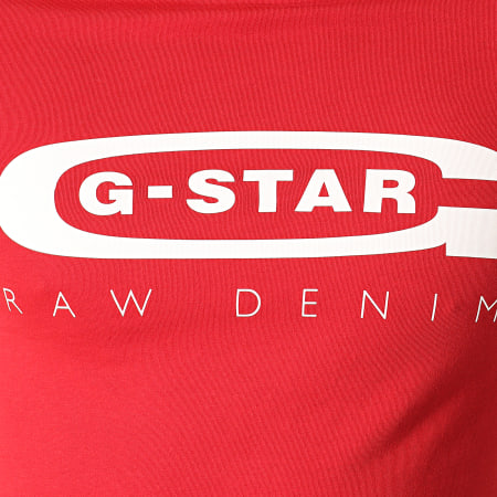 G-Star - Tee Shirt Graphic 4 D15104-336 Rouge